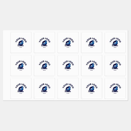 Quadrat-Klebeetikett / wasserdicht Etiketten (Blatt)