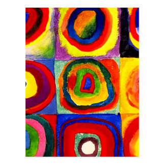 Kandinsky Kreise Postkarten | Zazzle.de