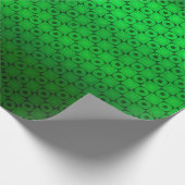 QUADRAT - KREIS GESCHENKPAPIER (Ecke)