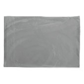 Quadrat Leaf Muster Aquamarin neutral Kissenbezug (Rückseite)