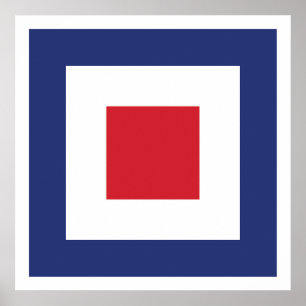 Quadrat-Mod Poster