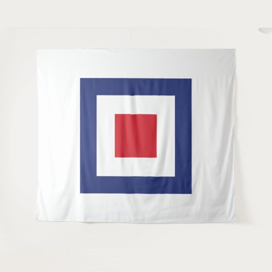 Quadrat-Mod Wandteppich (Vorderseite (Horizontal))