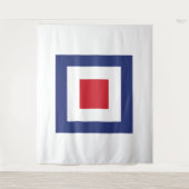 Quadrat-Mod Wandteppich (Vorderseite)