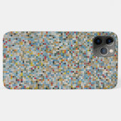 Quadrat Mosaik Mehrfarbiges Fliesenmuster (Foto) Case-Mate iPhone Hülle (Rückseite (Horizontal))