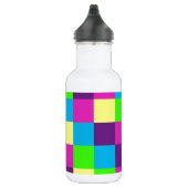 Quadrat-Muster Edelstahlflasche (Rechts)