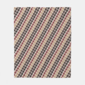 Quadrat Nahtloses Muster Fleecedecke (Vorderseite)