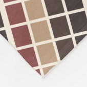 Quadrat Nahtloses Muster Fleecedecke (Ecke)