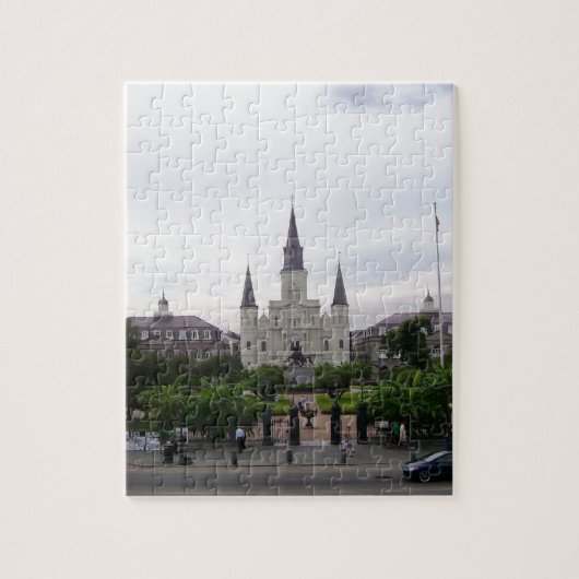 Quadrat New Orleans Jackson Puzzle (Vertikal)