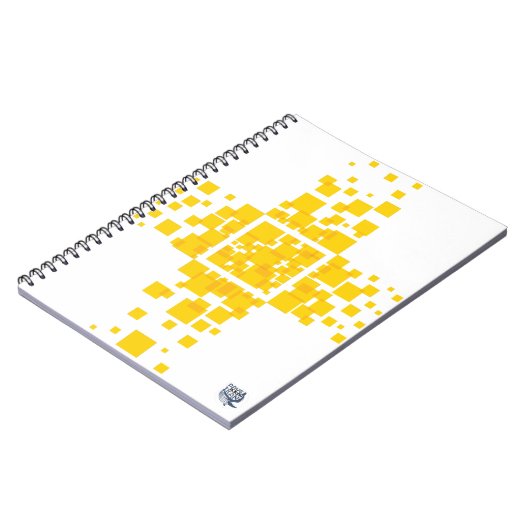 Quadrat Notizblock (Linke Seite)