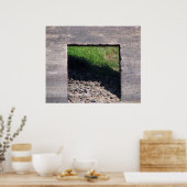 Quadrat Poster (Küche)