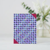 Quadrat Postkarte (Stehend Vorderseite)