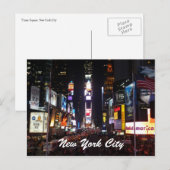 Quadrat Postkarte (Vorne/Hinten)