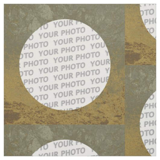 Quadrat Rahmen Spritzer II + Ihr Foto Stoff (Muster)