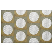 Quadrat Rahmen Spritzer II + Ihr Foto Stoff (Fat Quarter (45,7 x 55,9 cm))