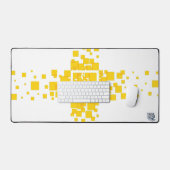 Quadrat Schreibtischunterlage (Tastatur & Maus)