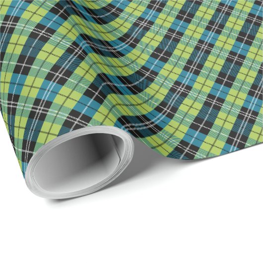 Quadrat und Farbe 2 Geschenkpapier (Rolleneckpunkt)