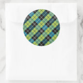 Quadrat und Farbe 2 Runder Aufkleber (Tasche)
