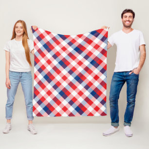 Quadrat und Farbe 3 Fleecedecke