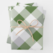 Quadrat und Farbe 4 Geschenkpapier Set (Beispiel)