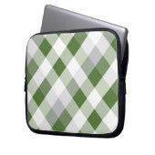 Quadrat und Farbe 4 Laptopschutzhülle (Vorderseite Links)