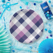 Quadrat und Farbe 5 Pappteller (Party)