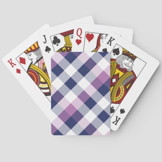 Quadrat und Farbe 5 Spielkarten (Rückseite)