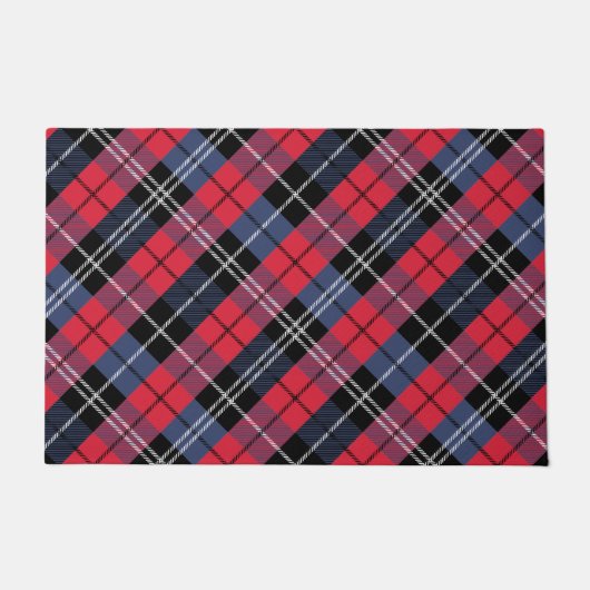 Quadrat und Farbe Fußmatte (Vorderseite)