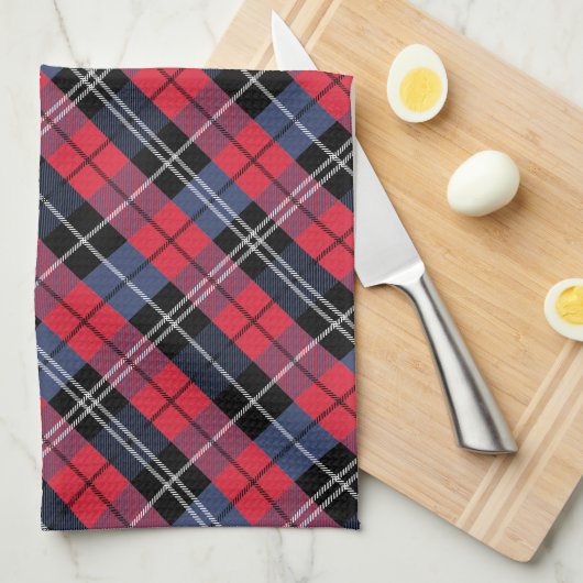 Quadrat und Farbe Geschirrtuch (Viertel Falte)