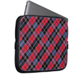 Quadrat und Farbe Laptopschutzhülle (Vorne Rechts)