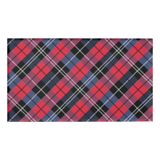 Quadrat und Farbe Namenschild (Vorderseite)