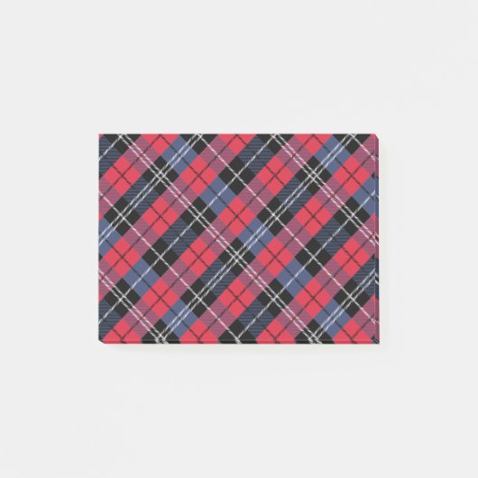 Quadrat und Farbe Post-it Klebezettel (Vorderseite)