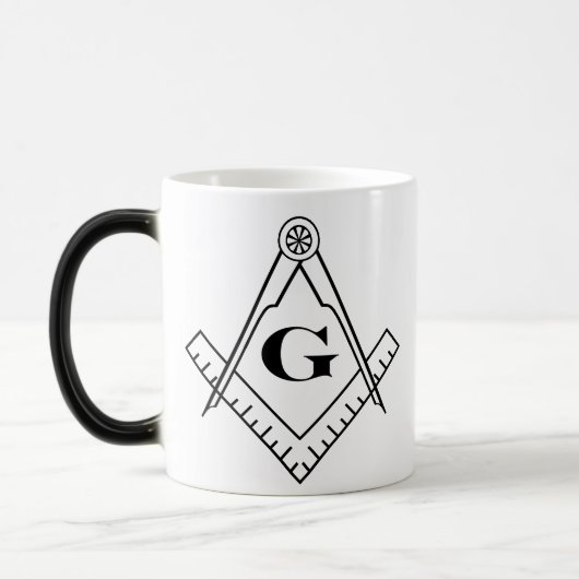 Quadrat-und Kompass-verwandelnde Tasse (Links)