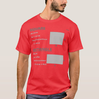 Quadrat und Rechteck T-Shirt