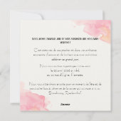 Quadrat "Zölikots" Feiertagskarte (Rückseite)