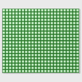 Quadrate 02 - Ghost Green on Forest Green Geschenkpapier (Flach)