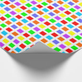 Quadrate 02 - Spektrum 01 Geschenkpapier (Ecke)