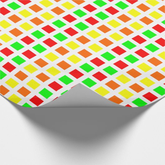 Quadrate 02 - Spektrum 02 Geschenkpapier (Ecke)