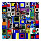 Quadrate 2 poster (Vorderseite)