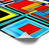 Quadrate 2 poster (Ecke)