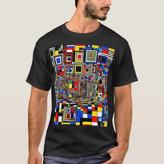 Quadrate 3 T-Shirt (Vorderseite)