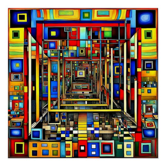 Quadrate 4 poster (Vorderseite)