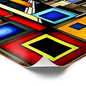 Quadrate 4 poster (Ecke)