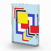 Quadrate Abstrakt Fotoblock (Rechts)