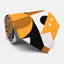 Quadrate Abstrakt geometrischer Muster Neck Tie Krawatte