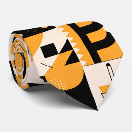 Quadrate Abstrakt geometrisches Muster Necktie Krawatte