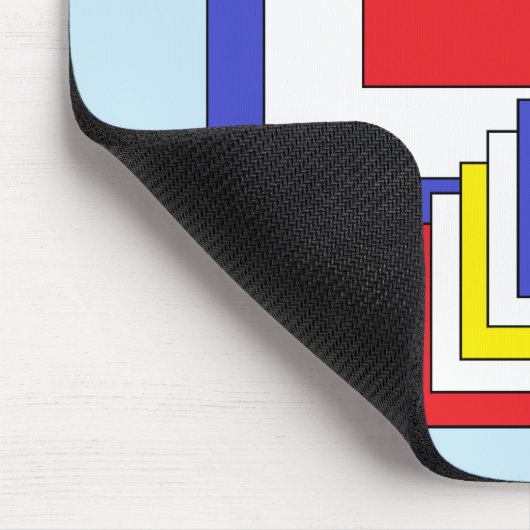 Quadrate Abstrakt Mousepad (Ecke)