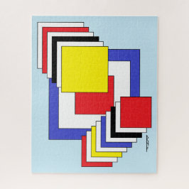 Quadrate Abstrakt Puzzle