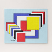 Quadrate Abstrakt Puzzle (Horizontal)