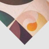 Quadrate Abstrakt Retro Moderne Sammlung Seidenpapier (Ausschnitt)