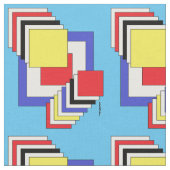 Quadrate Abstrakt Stoff (Nahaufnahme)